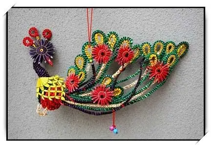 给朋友介绍中国传统民间编织艺术