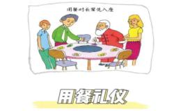 给网友介绍中国的见面、餐桌礼仪